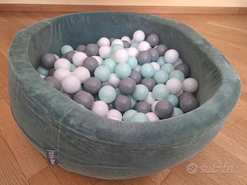 KiddyMoon piscina di palline 90x30cm
