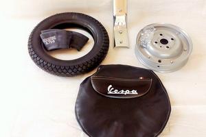 Kit Ruota di Scorta Vespa 50 Farotondo N L anni 60
