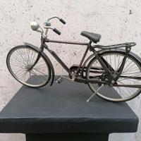 Modellino bicicletta vintage in metallo