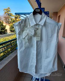 Camicetta donna senza maniche