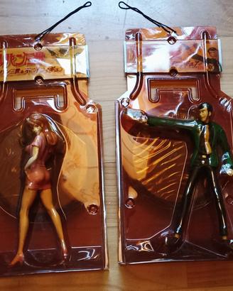  Action figure Lupin III  e Fujiko 20 cm curca