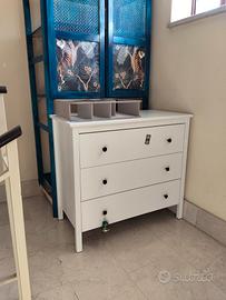 cassettiere Ikea bianca
