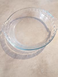 Nuova teglia in vetro x crostata 