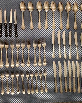 Set posate acciaio inox