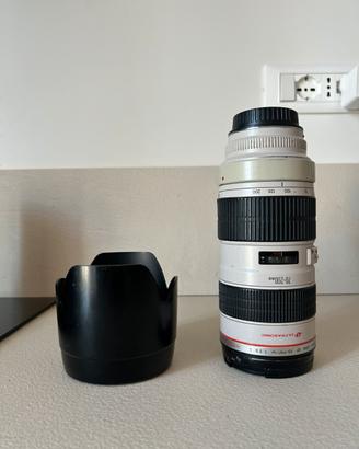 Canon EF 70-200 f2.8 + adattatore EF - RF