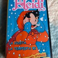 COPPIA DI VHS DI HEIDI DA COLLEZIONE 