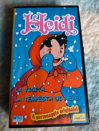 COPPIA DI VHS DI HEIDI DA COLLEZIONE 