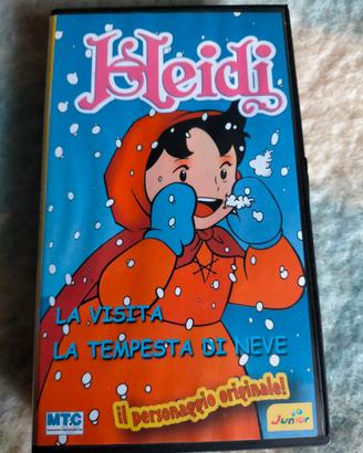 COPPIA DI VHS DI HEIDI DA COLLEZIONE 