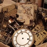 Lotto ricambi orologiaio vecchi orologi