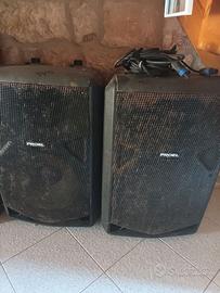 2 casse audio