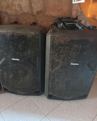 2 casse audio