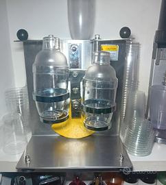 shaker elettrico in acciao inox 