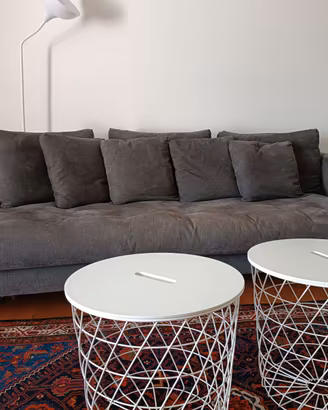 Divano a quattro posti, design Alberta Salotti