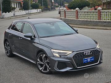 Audi A3 SPB 30 TDI S line Interno/esterno Full Mat