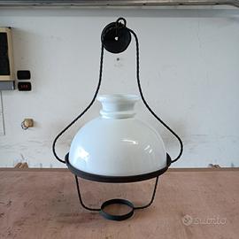 lampadario porta lume 
