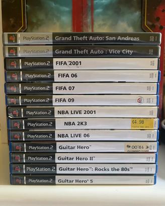 PS2 videogiochi