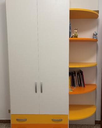 Armadio per camera da letto bambini marca Moretti