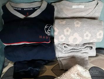 PIGIAMI UOMO/DONNA TG.42 + CALZINI DA LETTO(TUTTO)