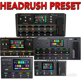 Preset Headrush Prime Core Pedalboard Gigboard MX5