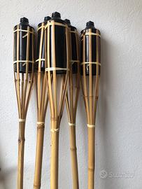 5 Torce ad olio da giardino