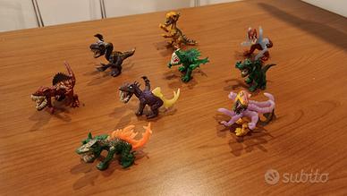 Mutant battle dragons collezione mini acfigure 