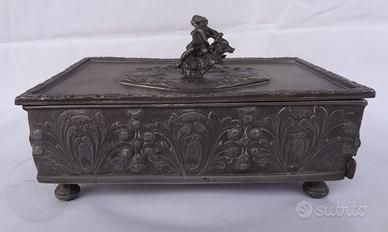 COFANETTO in peltro 95 - portasigarette