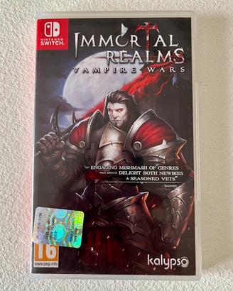 “Immortals realms: vampire wars” per switch
