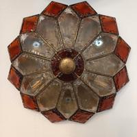 Plafoniera POLIARTE brutalits Rara vintage