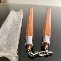 Nunchaku vintage in legno originali taiwan