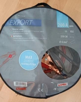 Cavi batteria avviamento Lampa Export 70122