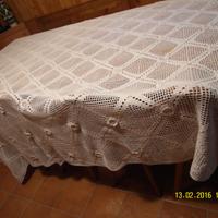 copriletto uncinetto fatto a mano