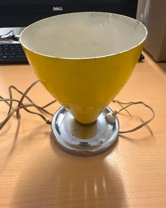 Lampada tavolo vintage "Cono TV"50/60 Modernariato