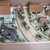 Diorama 1:35 Marder III e Panzer IV Ausf H