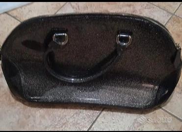 Borsa bauletto glitter