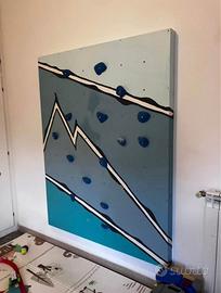 Parete per allenamento arrampicata junior