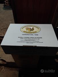 Fogli cerei per apicoltura e candele