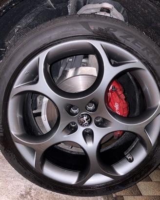 cerchi 21" bruniti originali Alfa Romeo