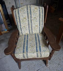 poltrone in legno