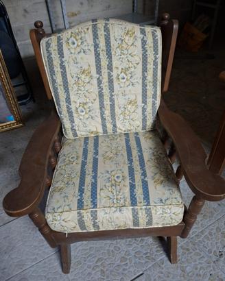 poltrone in legno
