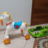 cavallo a dondolo chicco. consegna solo a mano