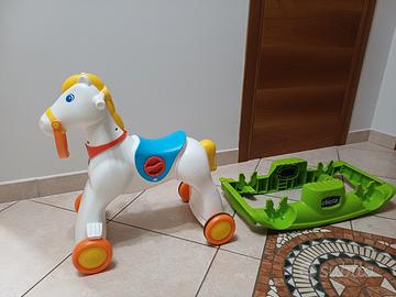 cavallo a dondolo chicco. consegna solo a mano