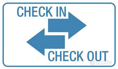 Check-in check-out case vacanza