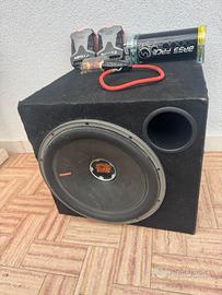 subwoofer hertz spl Shaw + componenti 
