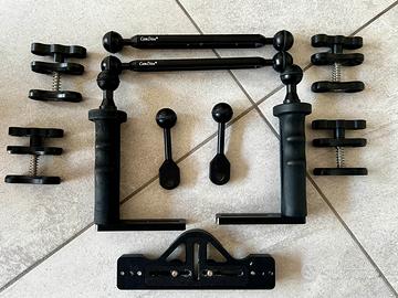 Set braccetti e staffa per subacquea