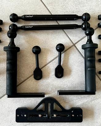 Set braccetti e staffa per subacquea