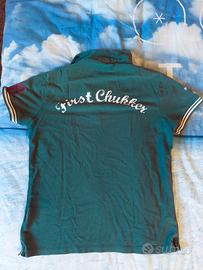 maglietta t-shirt verde smeraldo cotone 100%