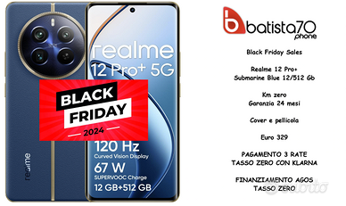 Black Friday Realme 12 Pro+ Submarine Blue 12/512