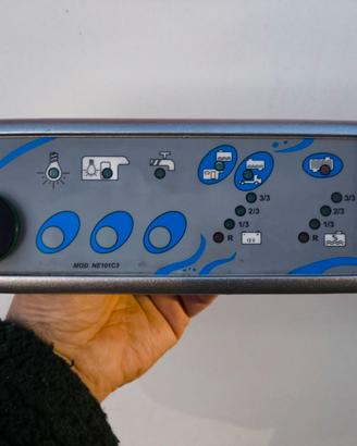 Pannello NE101 Nordelettronica e centralina camper