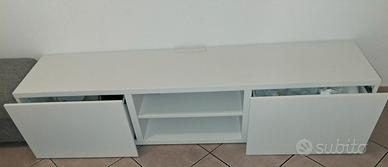 porta TV e libreria 