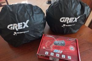 Coppia di caschi tg. M con interfono